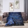 AEEZO to My Daughter Blanket from Dad Daughter Gift from