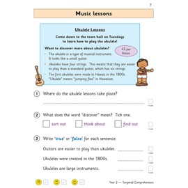 KS1 English Year 2 Reading Comprehension Targeted Question Book - Book 2 (with Answers) (CGP Year 2 English)