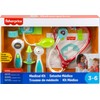 Fisher-Price Preschool Pretend Play Medical Kit 7-Piece Doctor Bag Dress