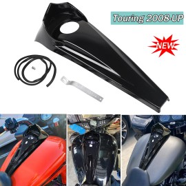 Dose not apply Gloss Black Dash Fuel Console Cover For Harley Road Street Glide Special 08-UP