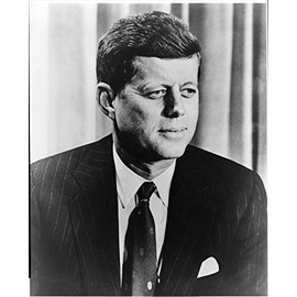 John F. Kennedy Photograph - Historical Artwork from 1960 - (4" x 6") - Gloss