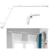 Nicecho L Shape Heavy Duty Curved Curtain Rods for 2