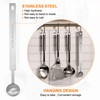 sourcing map 4pcs Single Measuring Spoon Set 1/4 1/2 1