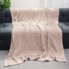 Ultra Soft Leopard Throw Blanket, Cozy Warm Reversiable Luxury Fluffy