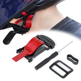 JAGASOL Helmet Quick Release Buckle Kit for Motorcycle Helmet, Metal Motorcycle Helmet Accessories, Helmet Chin Strap Replace D-RING Helmets Up to 1", Suitable for Full Helmet, Half Helmet, 3/4 Helmet