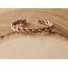 Pure Copper Bracelet Solid Heavy Twist Arthritis Pain Therapy Healing