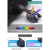 KOOSUFA Stylish Reading Sunglasses Blue Light Blocking Sun Readers for