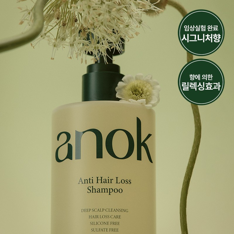 Anok [Hair Loss Functional/Exfoliation] Anok Anti Hair Loss Shampoo 400ml