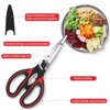 Kitchen Scissor For General Use 2-Packs,Heavy Duty Kitchen Raptor Meat