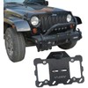 License Plate Frame Mount Compatible with 1987-2018 Jeep Wrangler JK
