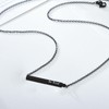 Be Kind Of A B tch Hidden Message Necklaces,3D Engraving