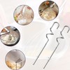 MEISO 3Pcs Whisk Attachment, Food-Grade Stainless Steel Hand Mixer Attachments,