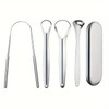 Stainless Steel Tongue Scraper for Daily Oral Care – Spoon-Shaped