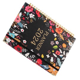 KICHOUSE Academic Planner Notebook for Students and Office Workers Portable Organizer for Daily Weekly and Monthly Scheduling for Goal Setting and Management