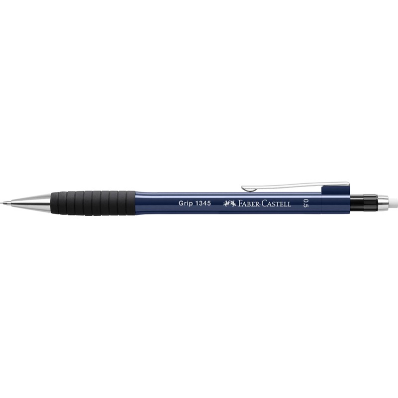FABER-CASTELL Grip 205265 Mechanical Pencil Navy Blue, 12 Pencils, 0.5