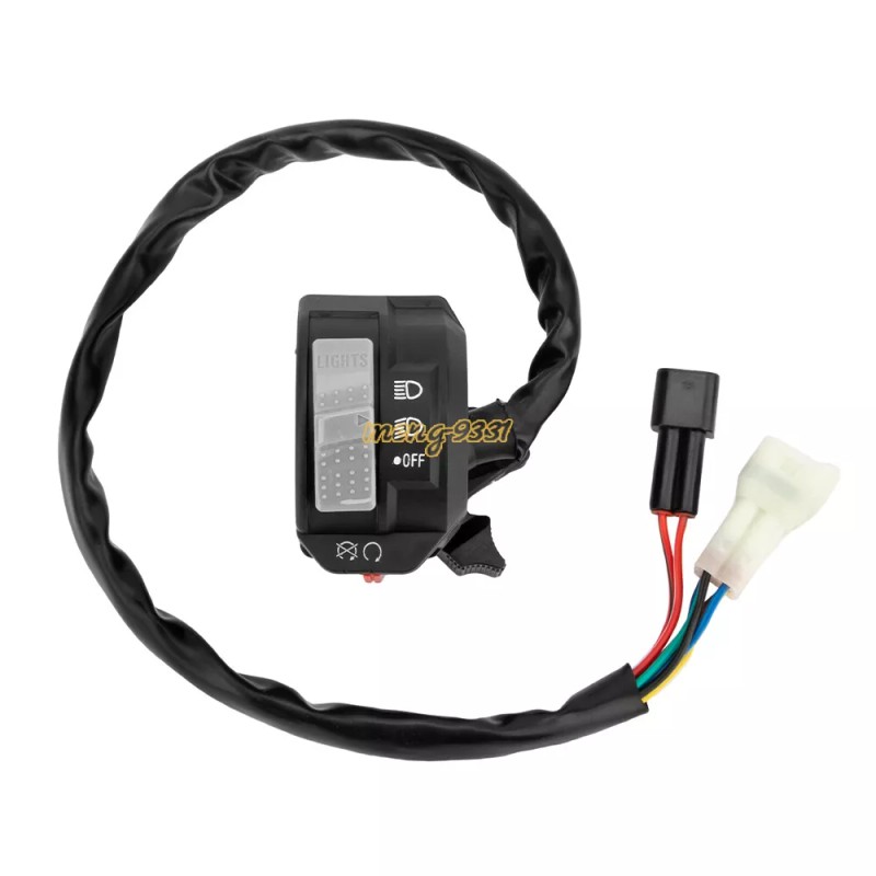 MATI Left Handlebar Start Stop Switch Headlight for Yamaha Big