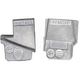 ZKTOOL 1022 Stretch Belt Remover/Installer Tool,Stretch Belt Mate Kit,Belt Removal Installer Tool Set Ribbed Drive Belts Remover/Stretch Auxiliary Belt Removal Pulley Installation Aidâ¦ (Metal)