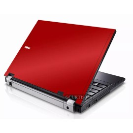 Unbranded/Generic RED Vinyl Lid Skin Cover Decal fits Dell Latitude E4200 Laptop