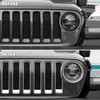 SQQP Grille Grill Insert+Headlight Turn Light Cover Compatible with 2018-2023