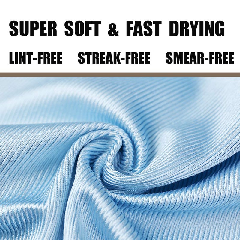 HIDMD Microfibre Polishing Glass Polishing Cloth Drying Also for High
