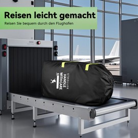 Guiseapue Transport Bag Pram: Pushchair Protective Cover Aeroplane Universal Buggy Jogger Bag, Large Air Travel Storage Pram Bag, Pram Accessories, Baby First Equipment, black, Large capacity