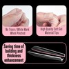 NOVO OVO Sculpted XXL Coffin Nail Tip for Curved Nails,