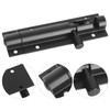 4 PCS Barrel Bolt Latch Black Slide Bolt Latch 3
