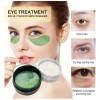 120 Parches Ojos Hialuronico Colágeno Antiojeras Hidratante Todo Tipo De
