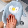 Character microfiber kitchen towel hand-wiping ring towel navy 3ea