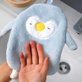 Character microfiber kitchen towel hand-wiping ring towel navy 3ea