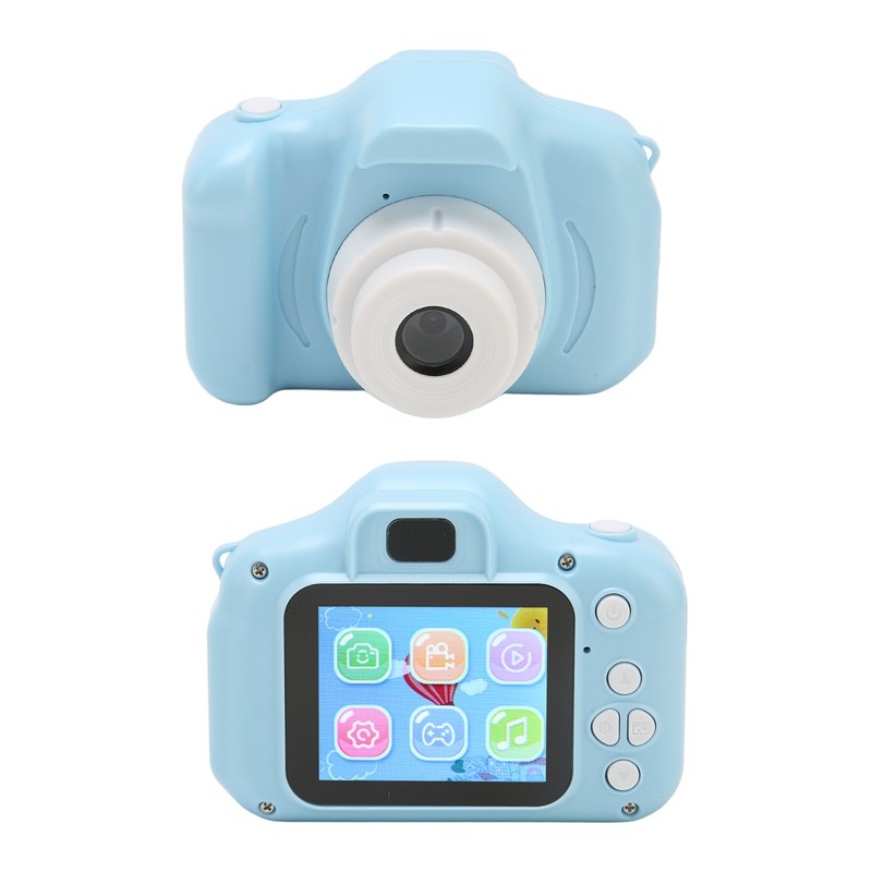 Kids Digital Camera Multi Mode Filter Front Rear 8MP Cute