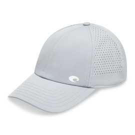 Costa Del Mar Mens Fitted Stretch Hat, Deck Gray, One Size