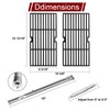 Hiorucet Grill Parts for Charbroil 463251414, 463251413, 463250211, 463250212, 466251413