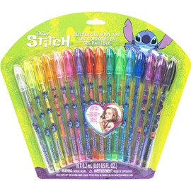 Stitch Set de Arte Corporal con Glitter 16 pzas para Niñas