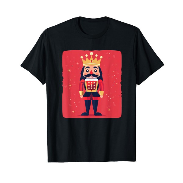 Crowned Nutcracker Costume for Nuts and Christmas Season T-Shirt