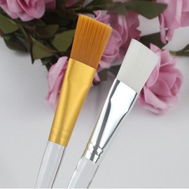 Trendy Empathy Pack Brush Modeling Pack Massage Brush Face Pack Brush Silver 13ea