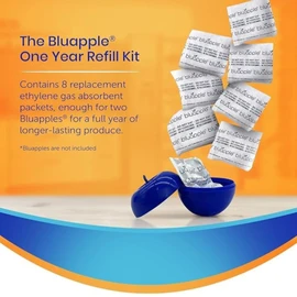 Bluapple Classic One-Year Refill Kit Fruits/Vegetable Saver Sealer