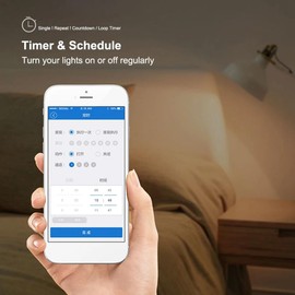 Aswalling Smart Switch 4 Channel Smart Switch WiFi Bluetooth Wireless Dry Contact Relay Switch 7-32V