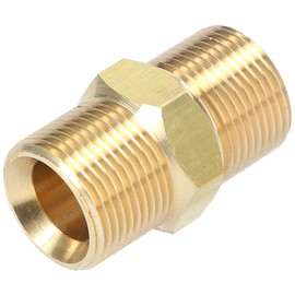 McFilter Double Nipple M22 x 1.5 Male Hose Connector Adapter Coupling for Pressure Washers