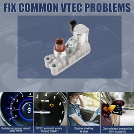 HZENNVIX 15810R70A04 918-056 Variable Valve Timing Solenoid（VVT) for 2013-2015 Acura Rdx,2008-2012 Honda Accord,Accord Crosstour,Crosstour,Odyssey,Pilot