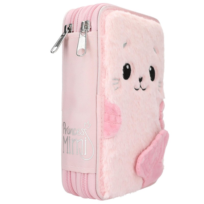 Depesche Princess Mimi Robby - Filled 2-Compartment Pencil Case in