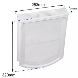 SPARES2GO Tumble Dryer Filter Kit compatible with Miele T1 T10000 T2 T2000 T4 T4000 T7 T7000 T8 T8000 T9 T9000 Complete Fluff Catcher Mesh Lint Screens