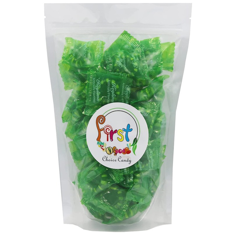 FirstChoiceCandy Key Lime Disks, Individually wrapped Fat Free Hard Candy