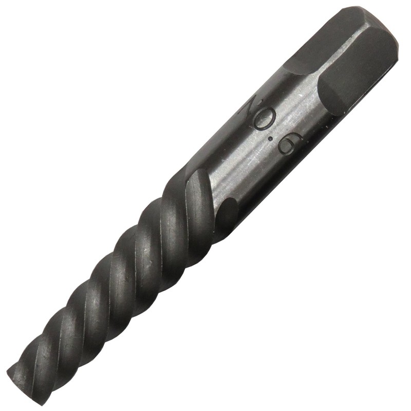 Drill America - DEWEZS1-8 #1-8 Carbon Steel Screw Extractor Set,
