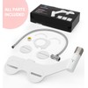 Non Electric Toilet Seat Bidet Attachment Adjustable Fresh Cold Water