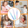 VURYAPI Pack of 3 Plastic Ruler, 15 cm Ruler Measuring