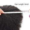 Generic- Afro Toupee para hombres negros, sistema de reemplazo de