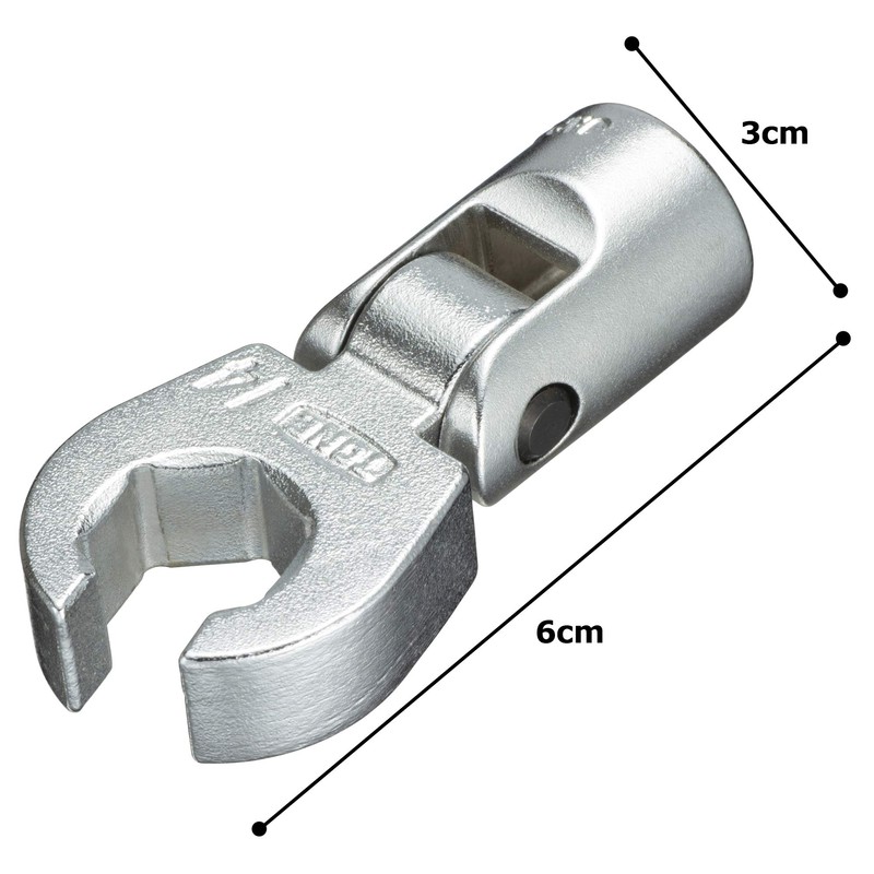 TONE Flex Claw Foot Wrench 3SCF-14F Drive Angle 0.3 inch