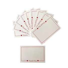 WYAN Greeting Cards Double-Sided Writable, 80 Sheets Thank You Cards, 5.9 * 3.9 Inches Blank Cards, Used for Anniversary, Teacher's Day, Mother's Day, Graduation, DIY Grafitti Messages