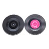 6 Pcs Black CD Record Coasters